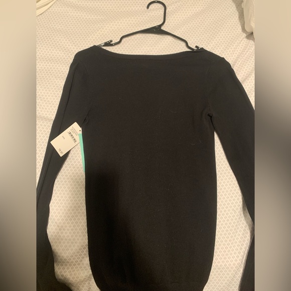 Nordstrom Rack Black Sweater Top - Picture 2 of 2